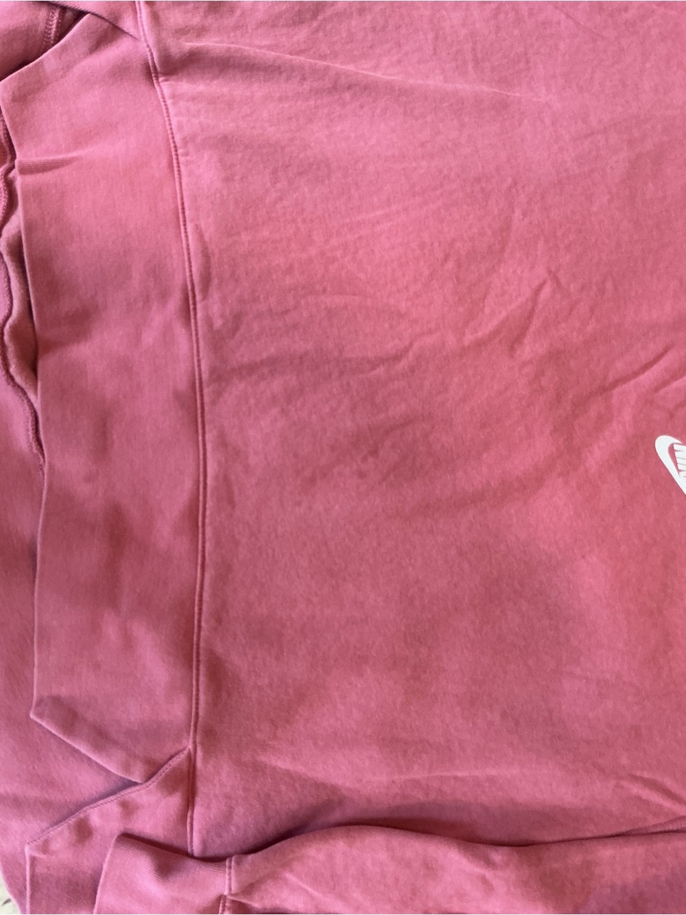 Nike Dusty Rose Cropped Boxy Crewneck Sweatshirt - Picture 3 of 4